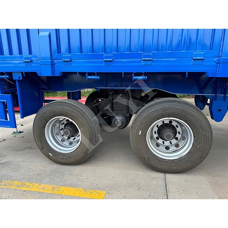 2 Axle Side Wall Semi Trailer Customizable Cargo Transport factory 2 Axle Side Wall Semi Trailer Customizable Cargo Transport factory