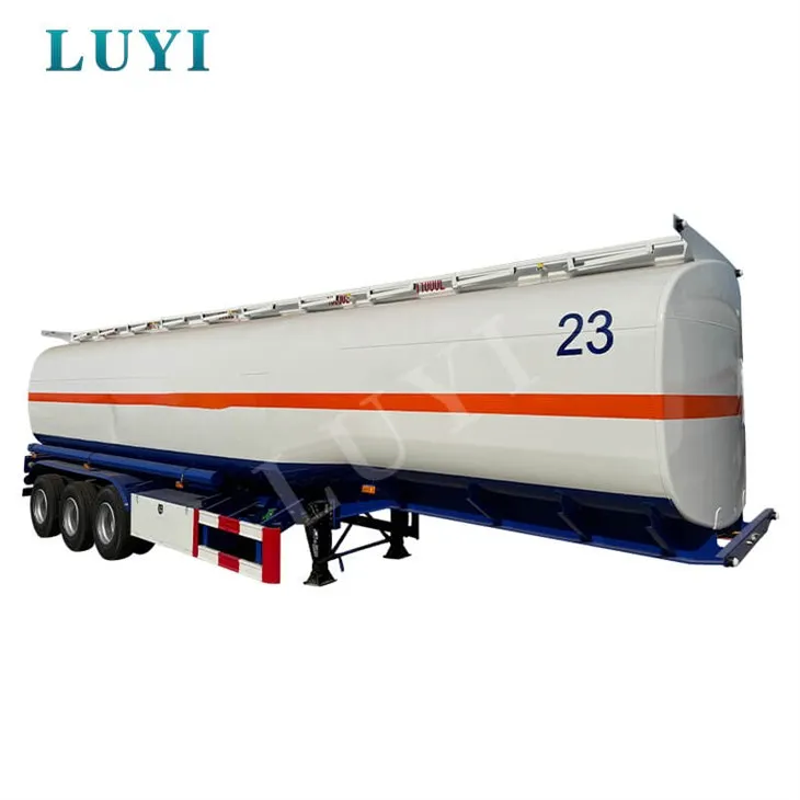 3 Axel 45000 Liters Fuel Tanker Trailer
