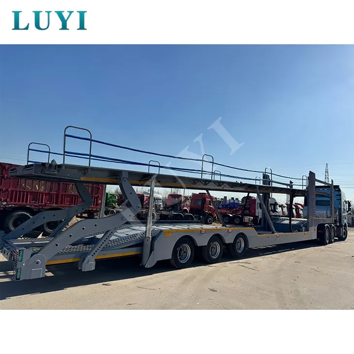 3 άξονα διπλό κατάστρωμα 8 όχημα που μεταφέρει μεταφορέα μεταφορικού αυτοκινήτου Semi Trailer