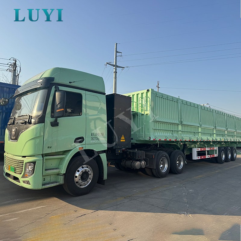 3 Axle Heavy Duty 100Tons Side Hydraulic Dump Tipping Semi Trailer best 3 Axle Heavy Duty 100Tons Side Hydraulic Dump Tipping Semi Trailer best
