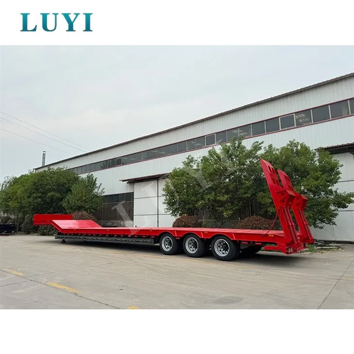 Low Flatbed Semi Trailer Heavy Duty best