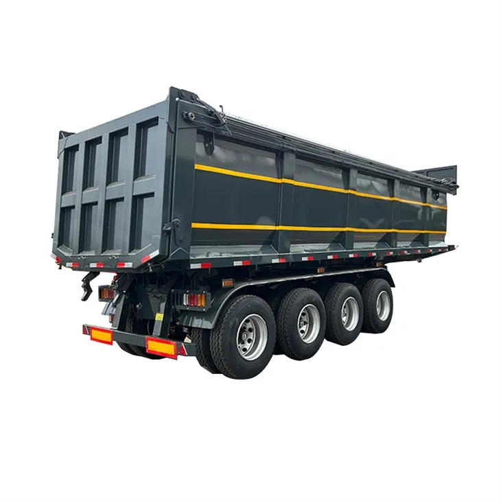 China Factory 4 Axle Rear Dump Trailer|OEM & Προσαρμόσιμο