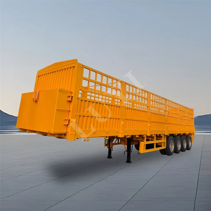 Αποσπώμενο πλευρικό πλαίσιο 4 - άξονα πλευρικού τοίχου Semi - ρυμουλκούμενο, 60 - τόνο και ημι-ρυμουλκούμενο υψηλής όψης 80 τόνων