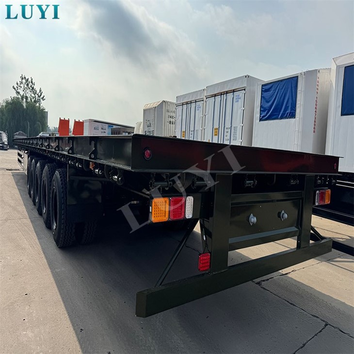 Five Axle Flatbed Semi Trailer best
