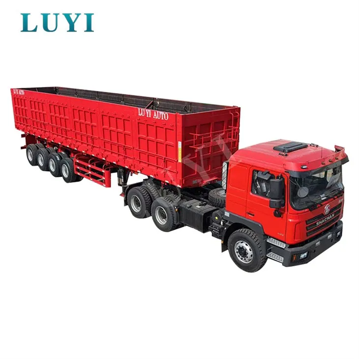 Εγγύηση ποιότητας Side Dump Semi Trailer υψηλής χωρητικότητας