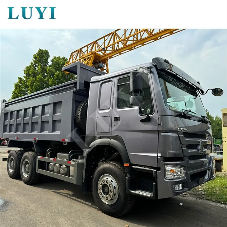 HOWO Μεταχειρισμένο φορτηγό LHD RHD 6x4 20-CBM 370HP 380HP