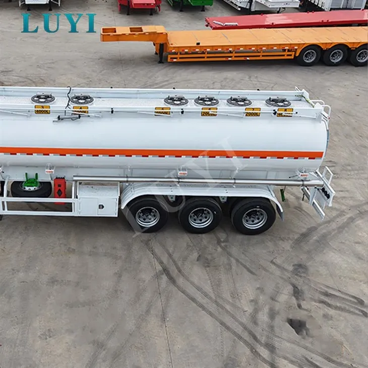 Safe Three Axle Fuel Storage Tank Trailer price