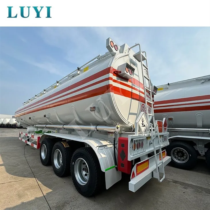 Ημι-ρυμουλκούμενο πετρελαιοφόρο πετρελαίου 45000L αλουμινίου